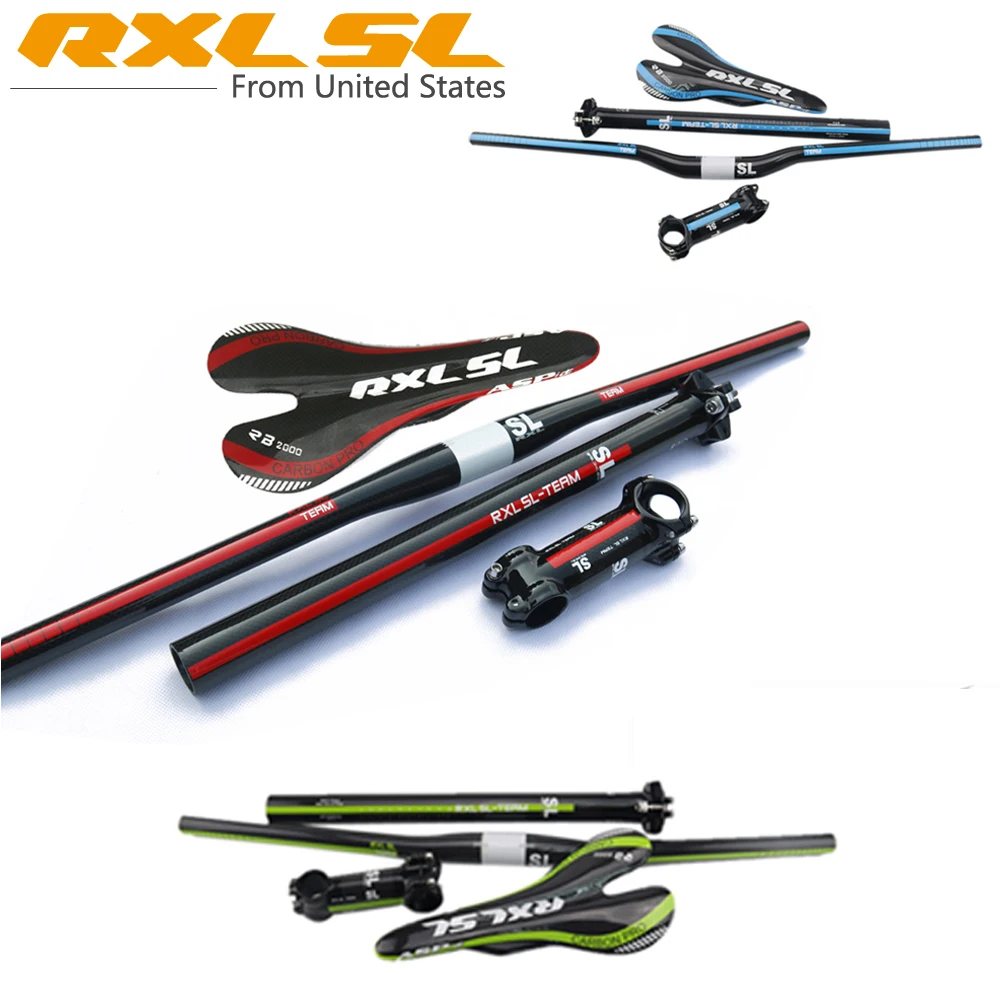 RXL SL Carbon Handlebars Bike MTB Carbon Stems Mou...