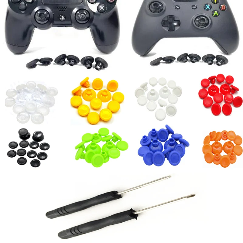 12x съемные Swap Thumbsticks Thumb Grips джойстик разной высоты 2 дна для Sony Play Station 4 PS4 Slim Pro Xbox one