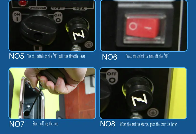 Doméstico da Gasolina Silencioso do Inversor de 2kw Gerador Digitas Carro 2kw Pequeno - rv Geradores à gasolina