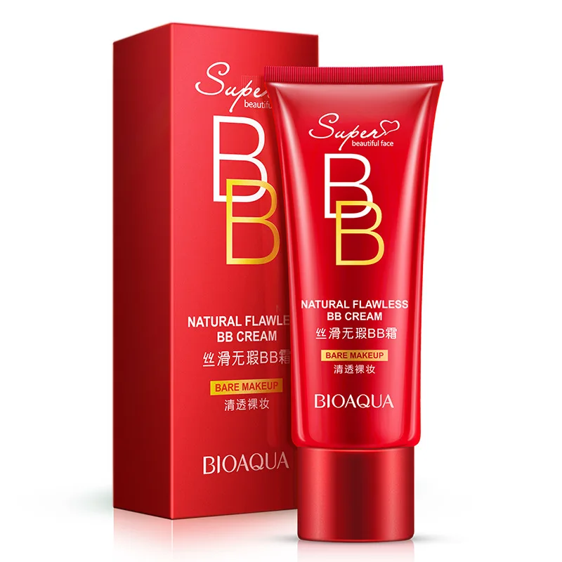 

Sexy Red BB CC Cream Face Foundation Makeup Skin Care Make Up Concealer Whitening Moisturizing Liquid Whiten Cosmetics For Base