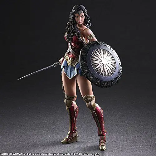  Wonder Woman DC Comic Super Hero Justice League Dawn Of Justice Batman vs Superman Play Arts Kai PA