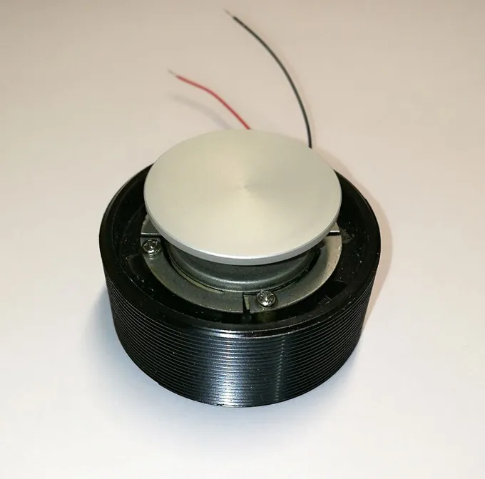 50mm 20W 25w black DIY bass vibration speaker imu vibrating speaker