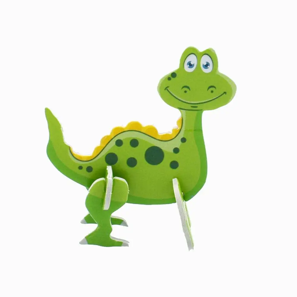 24 шт. динозавров вечерние подарок мини 3D динозавр головоломка джунгли вечерние пользу cute раздача дети с днем рождения вечерние поставки сувенир