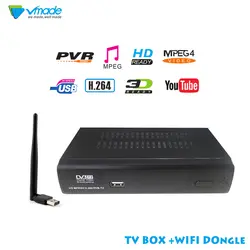 DVB T2 M2 ресивера HD FTA цифровой ТВ BOX тюнер рецепторов MPEG4 DVB-T2 H.264 наземного ТВ приемник dvb-t-тюнер Бесплатная