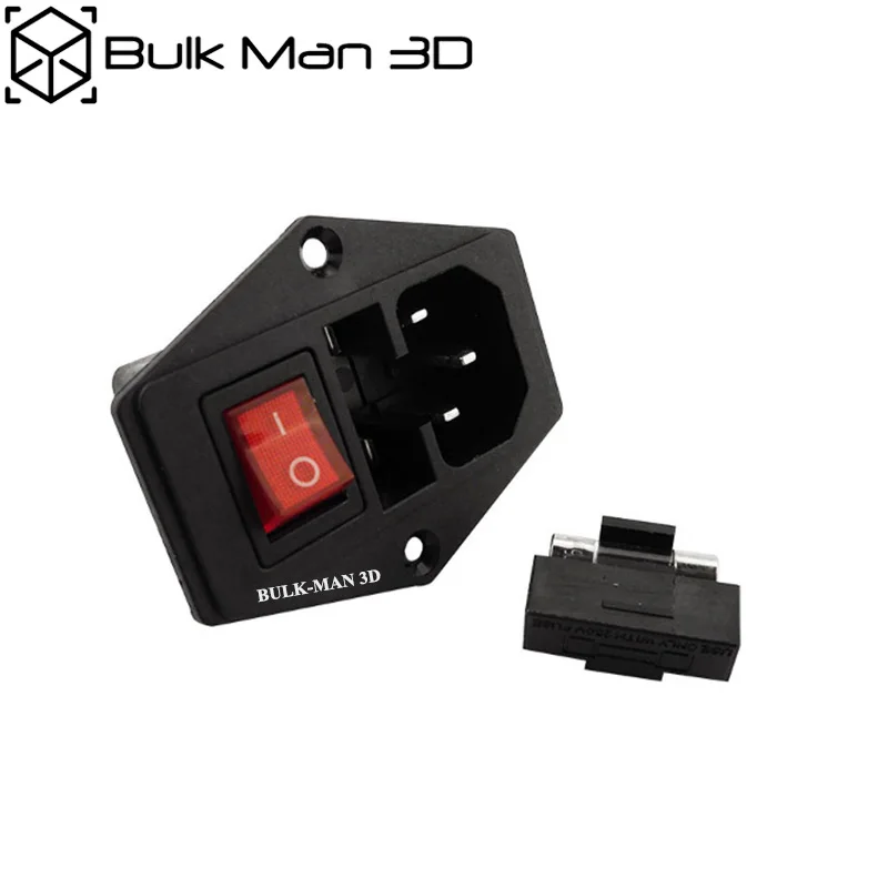 

IEC Power Socket with Fuse Holder AC 250V 10A