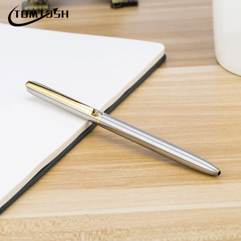 

TOMTOSH new high-grade metal pen ballpoint pen office school supplies stationery shop