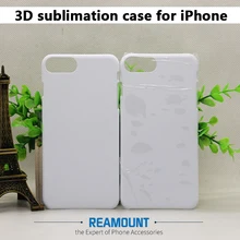 50 шт. Новое поступление для iphone 7 7 plus сублимационный 3D чехол 3d пустой корпус для Apple iphone 7 plus 3d Белый Чехол