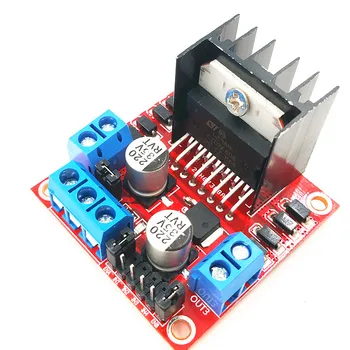 

2019 10PCS New Dual H Bridge DC Stepper Motor Drive Controller Board Module L298N