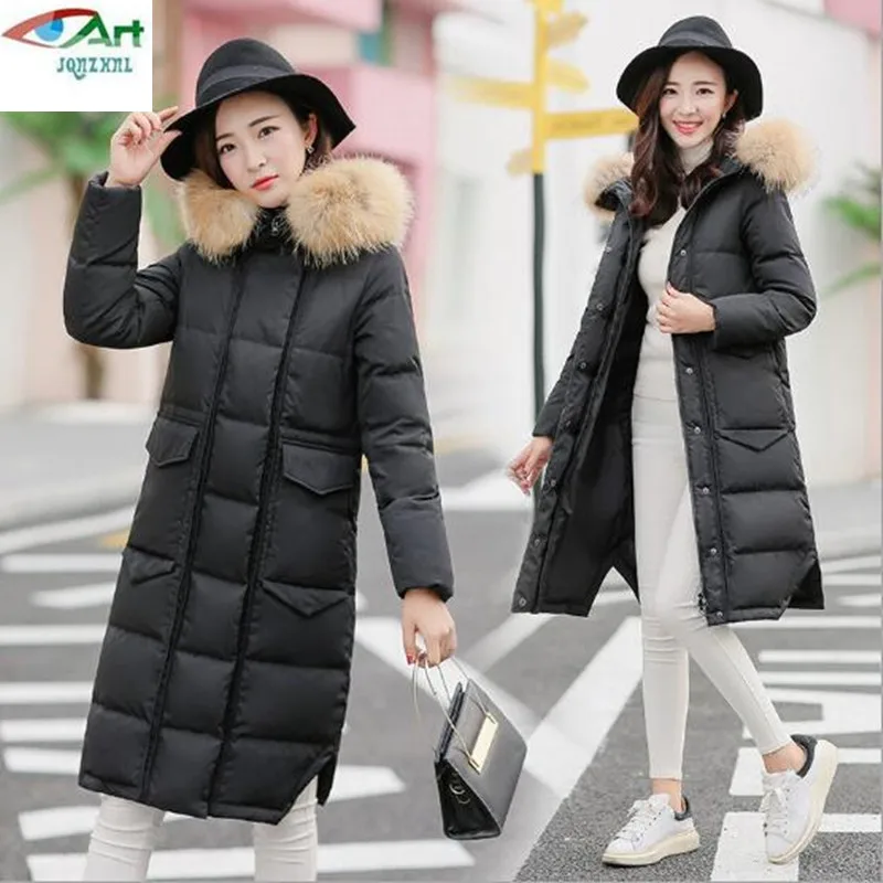 Gamme Bas black Jqnzhnl Manteaux 2018 Chaud Armygreen As378 longueur Femmes Moyen À Col Coton Haut Coton Capuche De Fourrure Veste Vers rembourré Nouveau Le Hiver shQrtdC
