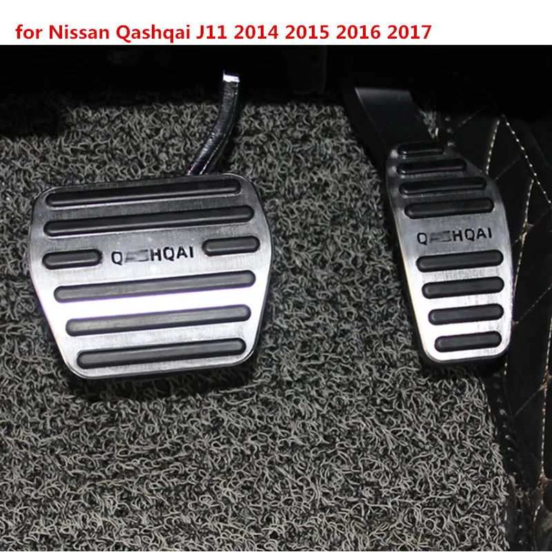 J11 Автомобильная педаль акселератора для Nissan Qashqai 2014 2015 2016 2017 AT тормоза Накладка