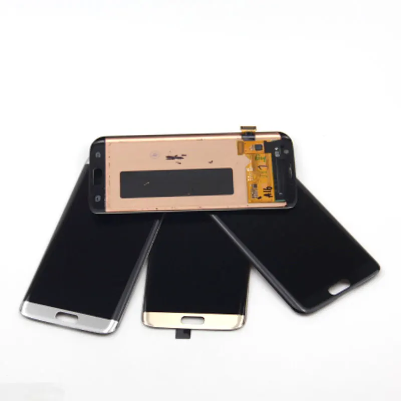 S7 EDGE LCD оригинал для SAMSUNG Galaxy s7 edge G935 G935F сенсорный экран дигитайзер сборка