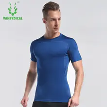 Мужская футболка для бега, тренировочный костюм, весенние мужские облегающие мужская для спортзала, Спортивная футболка с коротким рукавом, спортивная одежда для бега