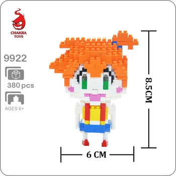 

CHAKRA 9922 Misty Figure Pocket Monster 3D Model 380pcs DIY Diamond Mini Building Small Blocks Bricks Toy for Children no Box
