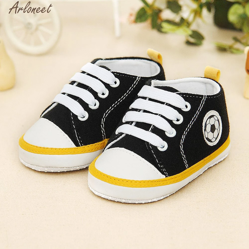 Newborn Infant Baby Star Print Sneaker Anti-slip Soft Sole Toddler Cotton Shoes