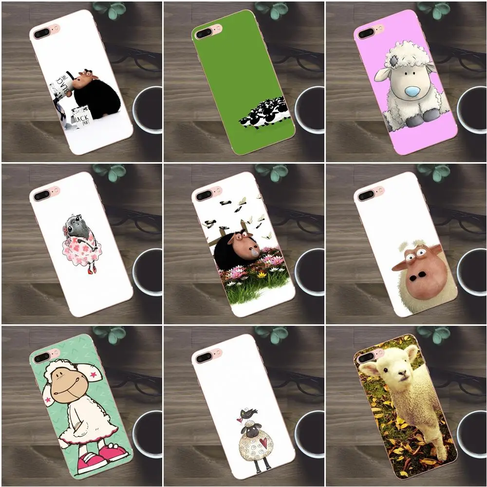 

Bixedx Sheep For Apple iPhone 4 4S 5 5C SE 6 6S 7 8 Plus X Galaxy A3 A5 J1 J2 J3 J5 J7 2017 TPU Phone Cover Case Capa