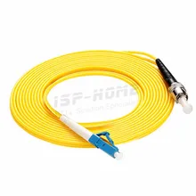 5 шт./пакет 5 m LC/UPC-ST/UPC Simplex 2,0 мм одномодовый волоконно-оптический патч-корд, оптическое волокно гибкий кабель