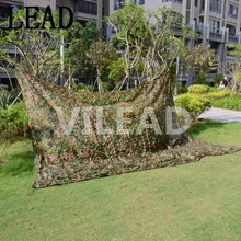 VILEAD 4 м x 7 м(13 футов x 23 футов) Лесной цифровой военный камуфляж сетка армейская камуфляжная сетка солнцезащитный навес для охоты кемпинга палатка