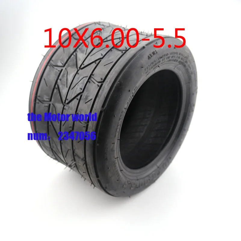 10x6.00-5.5 motorcycle vacuum tires fits motorcycle electric scooters Tubeless and Electric Tricycle Tyre