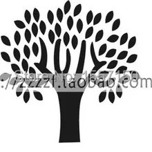 Дерево шаблон Мини diy мыло штамп печать 4*4 см