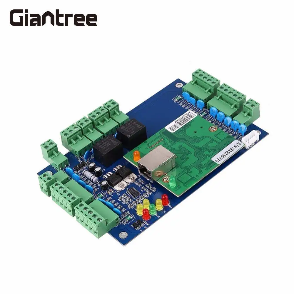 

Giantree Two-door Wiegand Ethernet TCP/IP Network Access Control Panel Controller For 2-Door 4-Reader F1647G