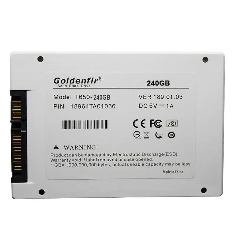 

Fast Reading Writing Solid-State Drive 2.5'' SSD 480 / 240 / 120 / 60 / 32 / 16GB Pendrive Solid-State Drive Desktop Laptop SATA