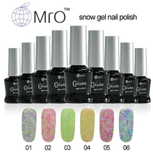MRO Snow China uv color gel nail polish set gel lucky unha de gel varnish professional esmaltes permanentes de uv vernis a ongle