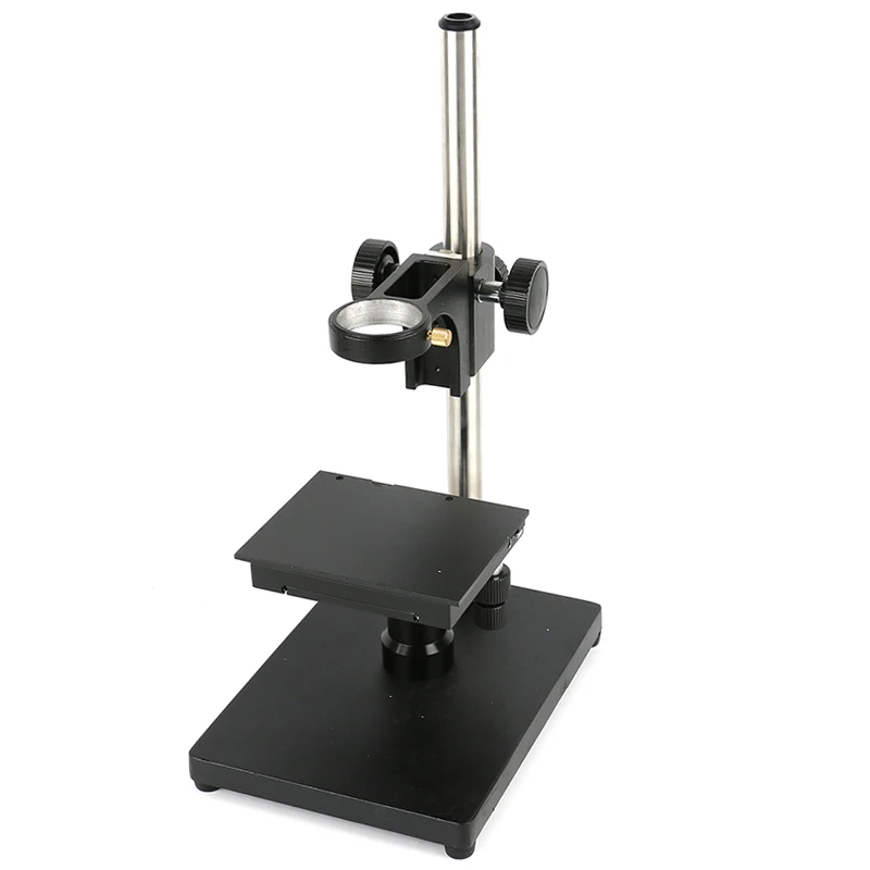  Lab Industry C Mount Video Microscope Camera X Y Stage Adjustable Boom Large Stereo Arm Table Stand