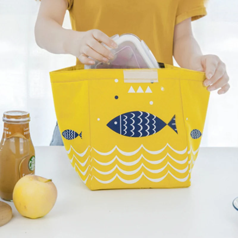 Thermal Insulation Baby Milk Bottle Bags Fish Pattern Feeding Food Container Portable Breast Milk Warmer Mummy Beach Tote BB5093 (13)