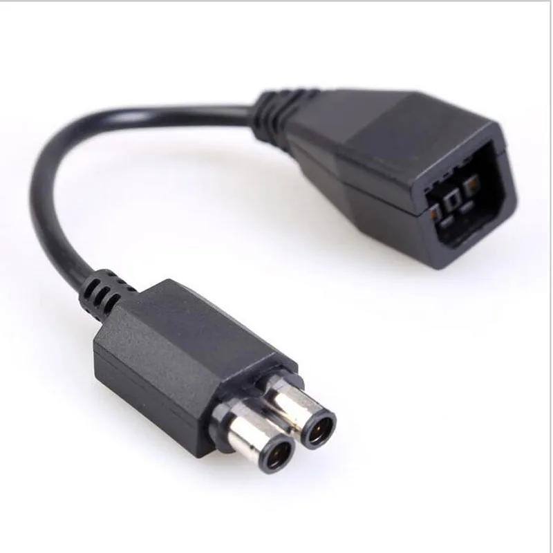 

AC Power Supply Transfer Charger Cable Charging Adapter Cord Converter for Microsoft Xbox 360 Flat to Xbox360 Slim Game Console