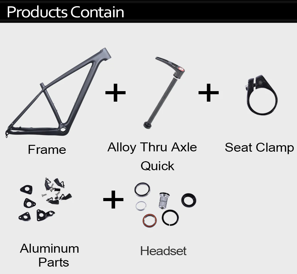 Perfect Full Carbon BOOST Frame 29er Bicycle Mountain Frameset 148*12 Boost Bike Frame matt/glossy BSA Frame 24