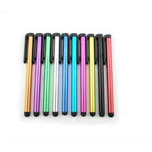 100 шт Высокое качество Универсальный сенсорный экран емкостный стилус для iPhone 6/6 S/7 Мобильный телефон для IPad ноутбука планшета