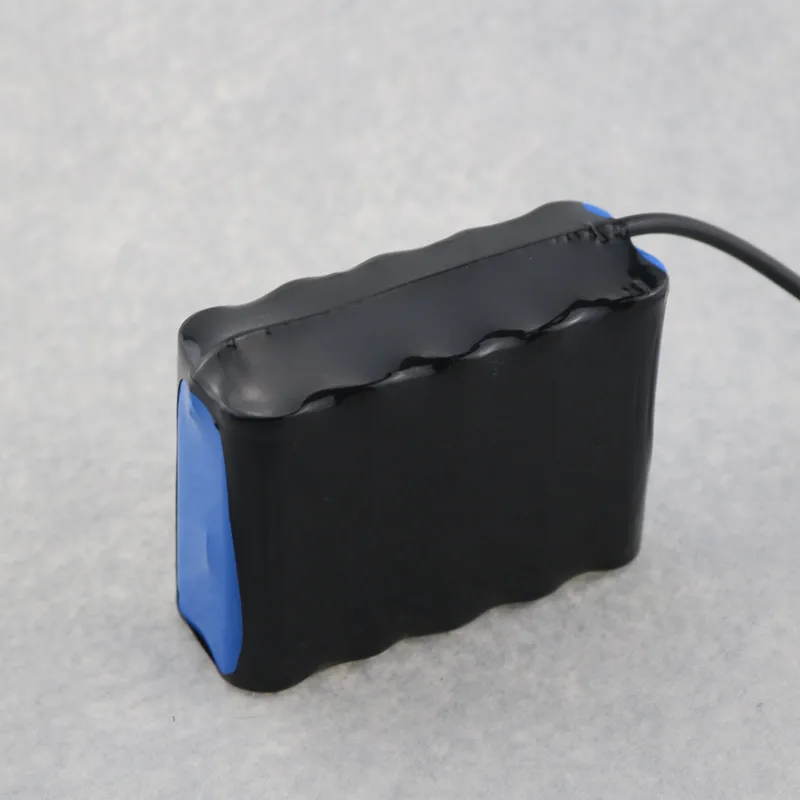 Cheap 8.4v 20000mAh 18650 Bike Light Power 10x18650 Rechargeable Li-ion Battery Pack For Cree X2 X3 T6 LED Bicycle Lamp With Charger 7