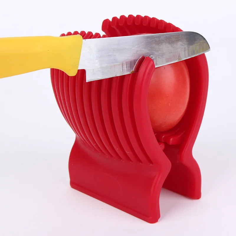 1PC Tomato Slicer Plastic Kitchen Gadgets Tools Potato Onion Fruit