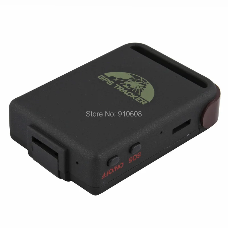 GPS Tracker TK102 with 1 PC Battery +Hard Wired Car Charger, TK102B