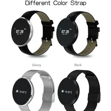 Мода Круглый Экран мульти-спорт Режим Smart Браслет спортивный ремешок с пульсометр измерять кровяное давление тестирование шагомер