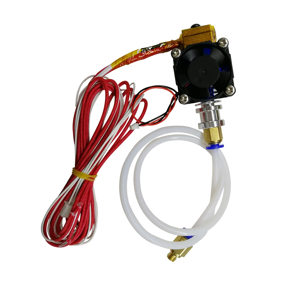 Tronxy 3d طابعة E3DV6 J-الرأس مع تفلون التدفئة أنبوب الثرمستور دعم 1.75 ملليمتر خيوط