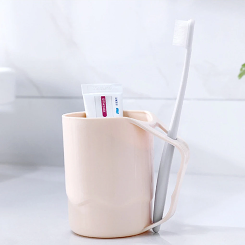 Simple Style Toothbrush Cup Eco-friendly Tumblers Toothbrush Holder Cup Rinsing Mug Couple Rinse Brush Cup Bathroom