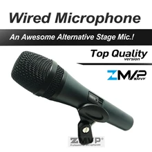 Livraison Gratuite! Top Qualité Professionnelle 845 Dynamique Super-cardioïde karaoké Vocal Wired Microphone Microfone Microfono Mic