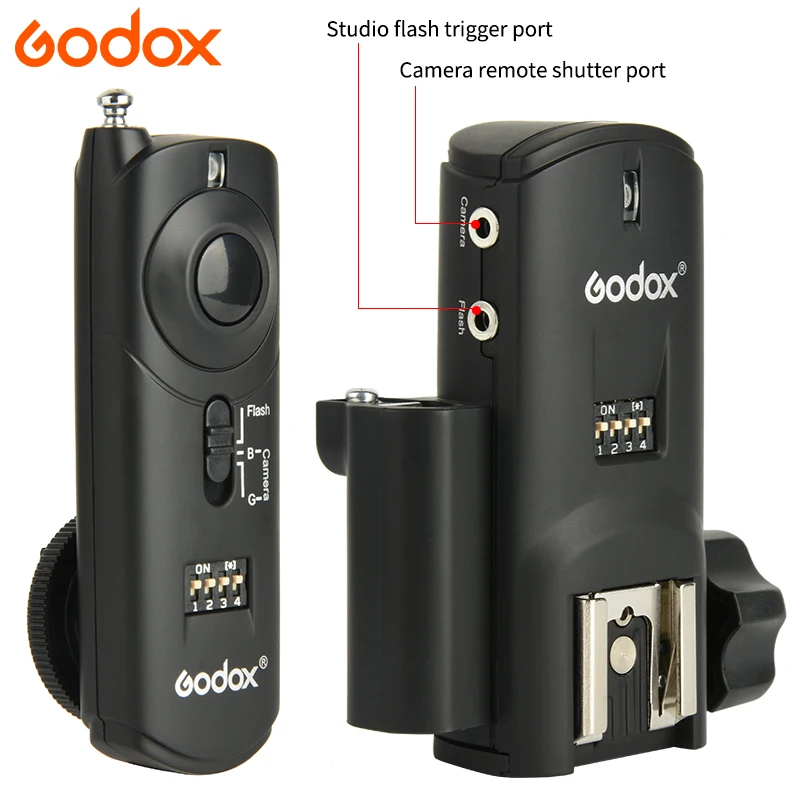 GODOX REEMIX RM II-C1/C3/N1/N3 фотостудия спуск затвора беспроводной спуск затвора вспышки стробоскоп триггер для камеры Nikon Canon