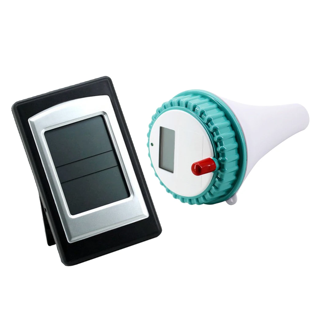 Wireless Solar Power Floating Swimming Pool Equipment Floating Water Thermometer Baby Pool Sauna Water Temperature Gauge