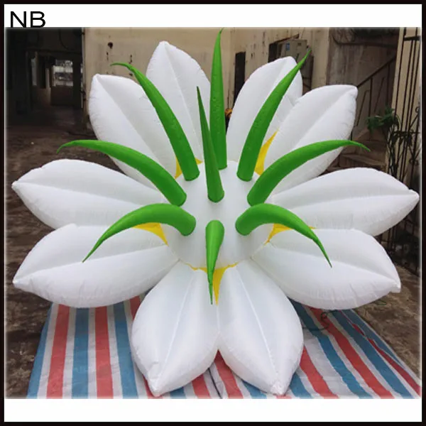 

Free shipping diameter 2m inflatable flower for wedding decoration