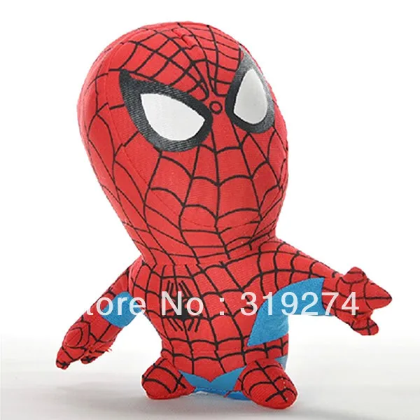 big stuffed spiderman