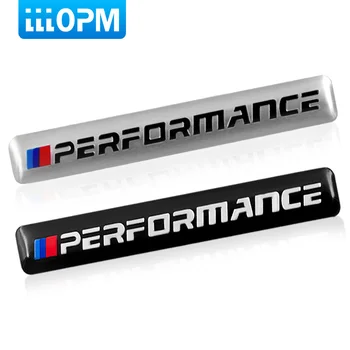 

Aluminum M Power Performance Car Sticker Decal Emblem Badge For BMW M 1 3 4 5 6 7 E Z X M3 M5 M6 Mline Car-Styling Accessories