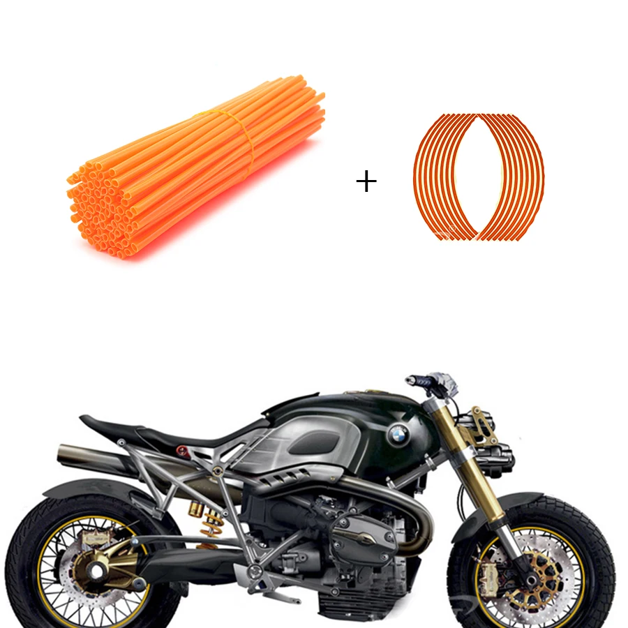 

Universal Motocross wheel rim spoke skins covers For KTM 990 ADVENTURE 300 EXC 125 SX FREERIDE E 150 SX 990 adve 690 ENDURO R
