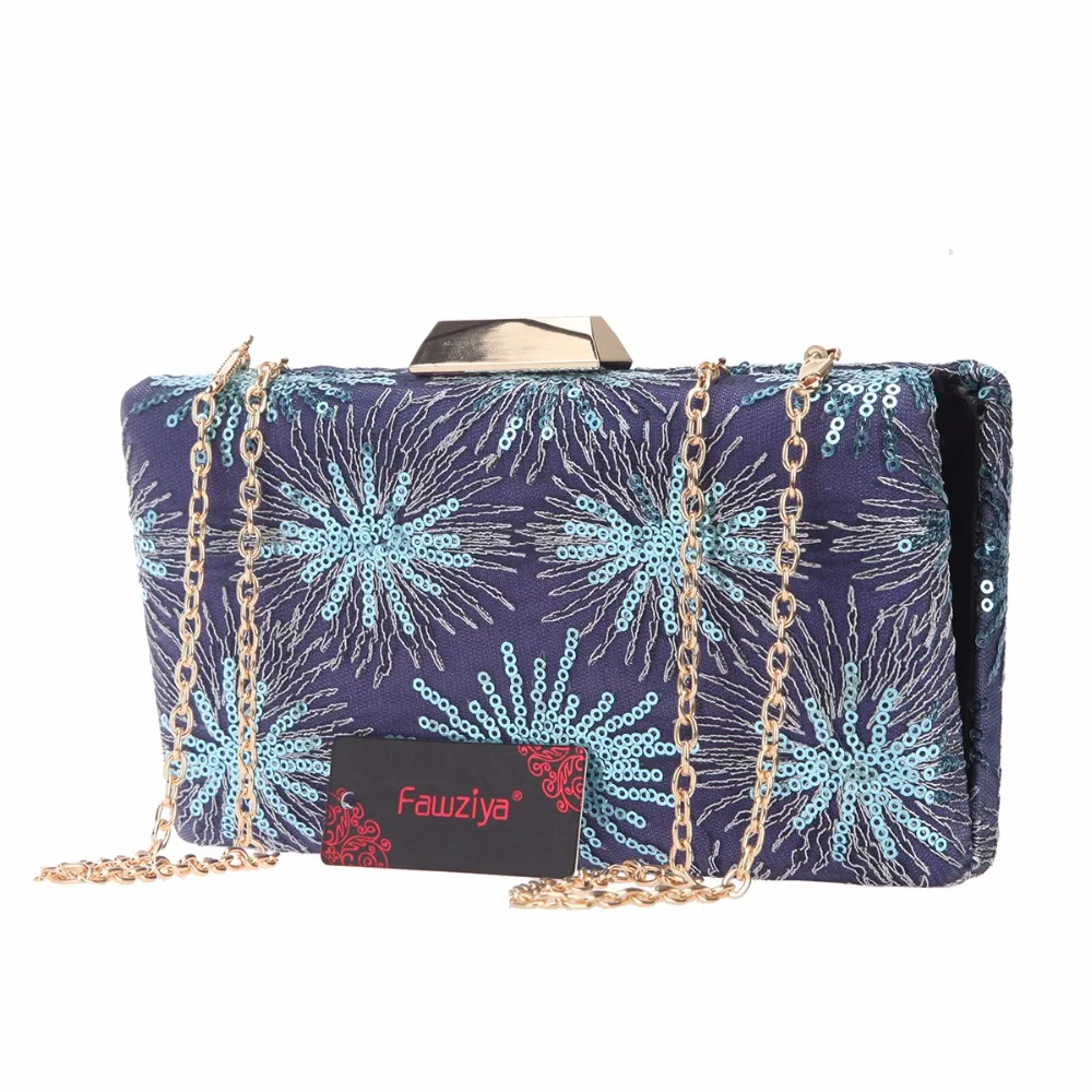 E8118-Fawziya-Clutch Bag- Navy Blue (10)