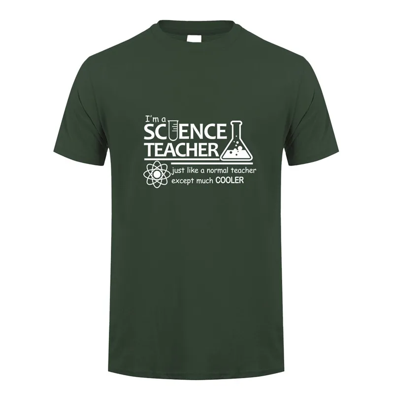 Футболка для мужчин, футболка с коротким рукавом, хлопок, OZ-174 - Цвет: Forest green