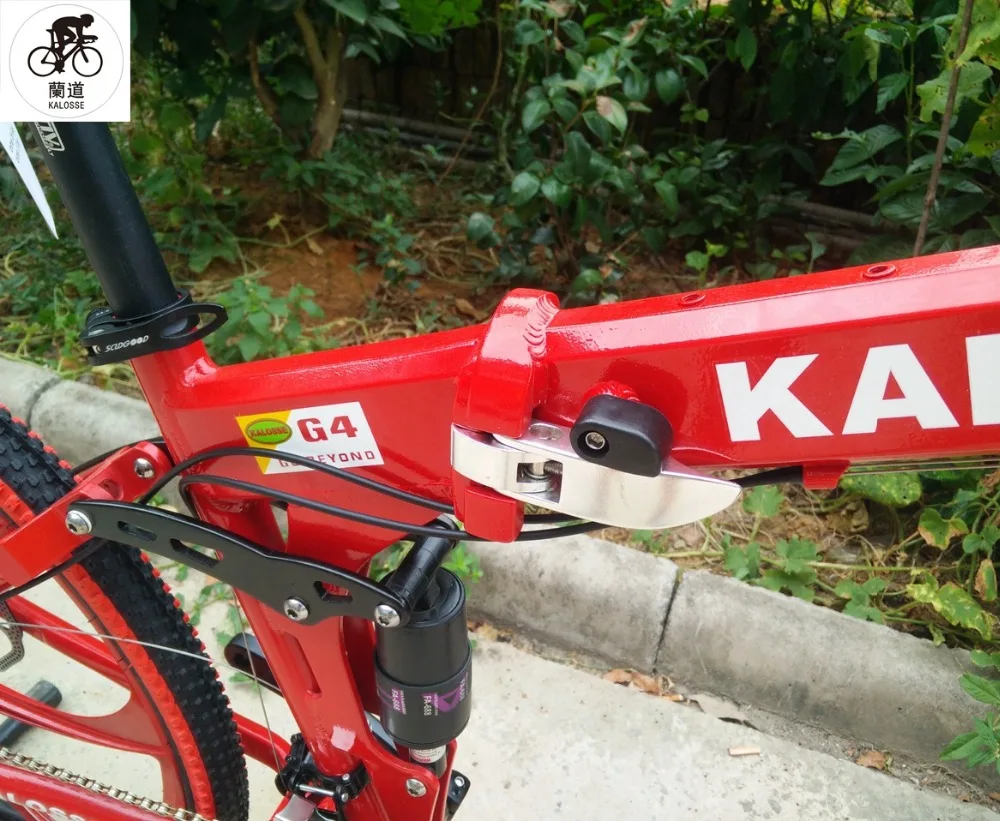 Clearance Kalosse  M610  six spokes  bikes   tyre dirt bike  30 speed  folding  mountain bike bicycle , 26*17inch, 4