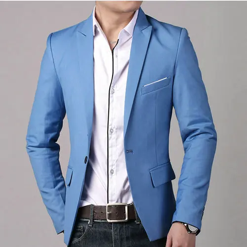 2014 Fashion Men Casual 1 Cotton Jackets Male Slim Fit
