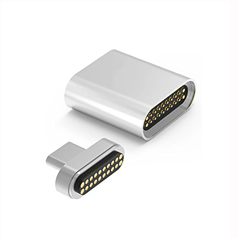 Магнитный адаптер для Macbook Pro Samsung S8 S9 20 PIN Type C с магнитом быстрой зарядки кабель