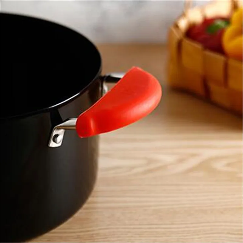 3 PCS/Set Silicone Anti-skidding Pan And Pot Handle Heat Insulation Set Silicone Handle Kitchen Ware Set